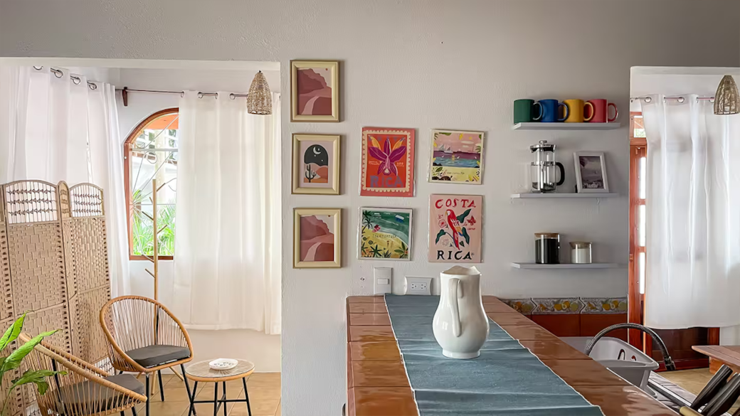 Playa guiones surfside nosara kitchen