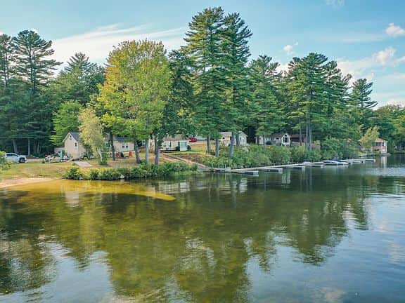 Small Sandy Beach and Dock Small Sandy Beach and Dock