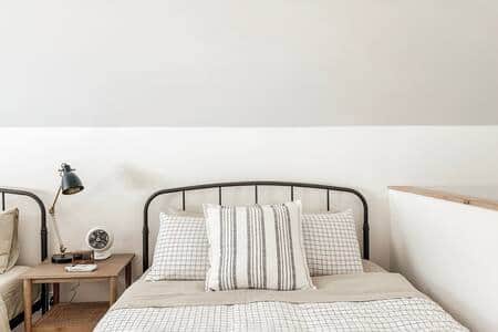 Lull mattresses and cozy linen sheets by Magic Linen.