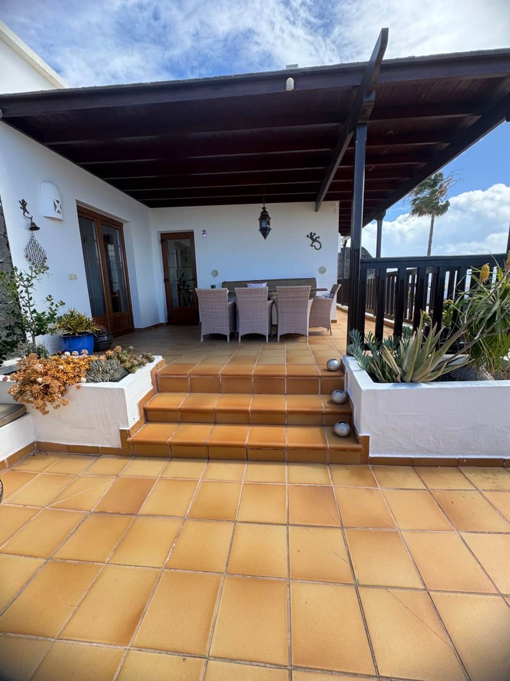 Outside Dining area