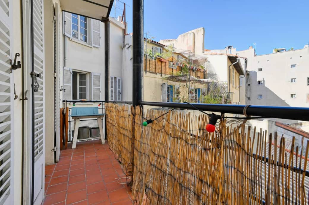 Balcon privé côté cour