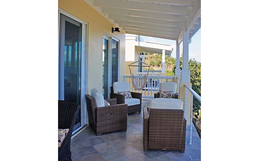 Balcony outside the Great Room