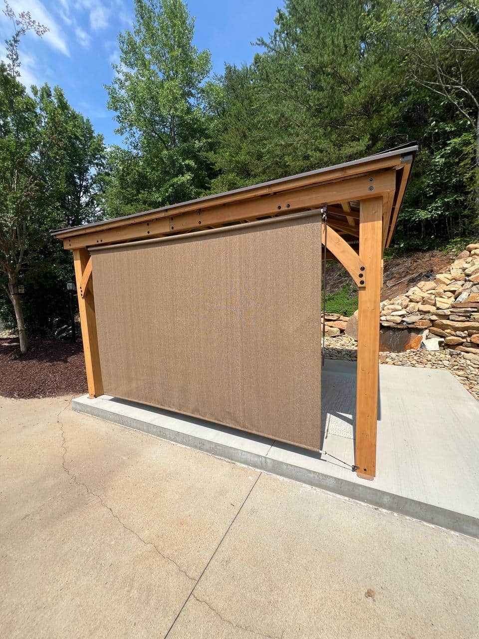 Pavilion sunshade 