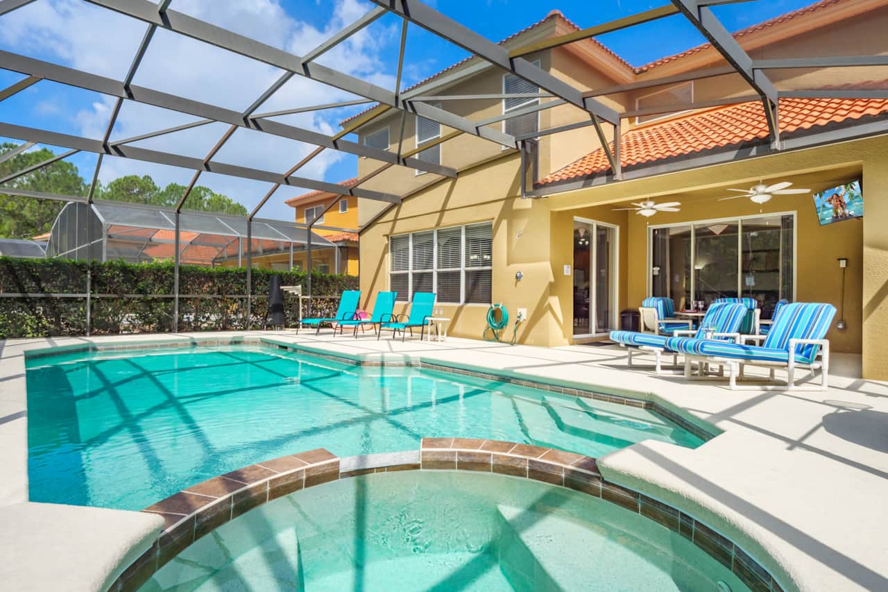 Plenty of outdoor chairs and loungers for relaxing