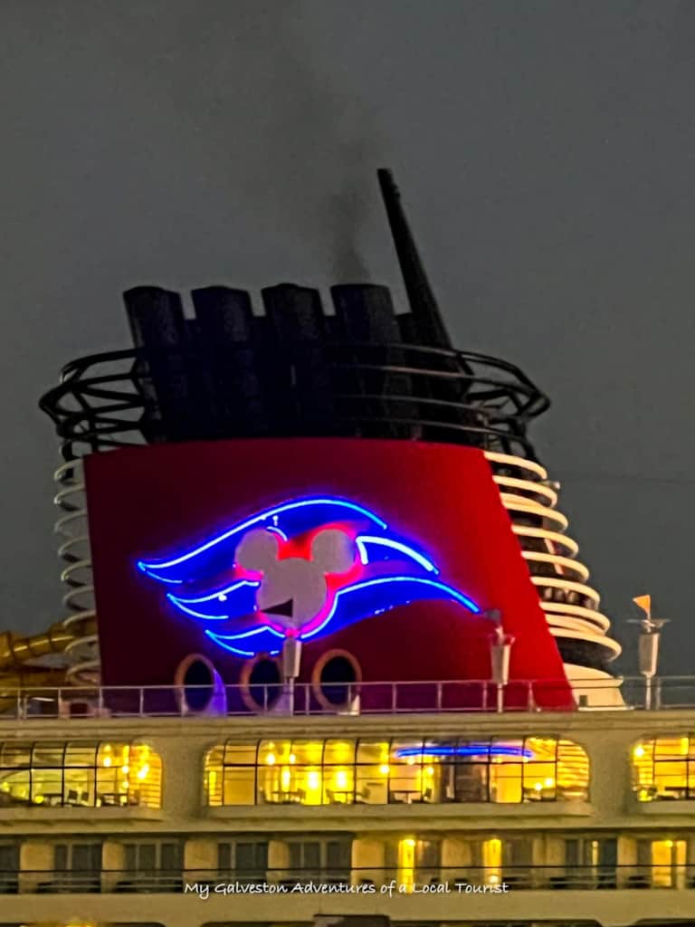 Disney Magic cruise ship at Galveston Port