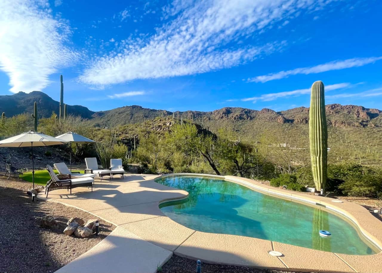 Backyard at Saguaro Canyon