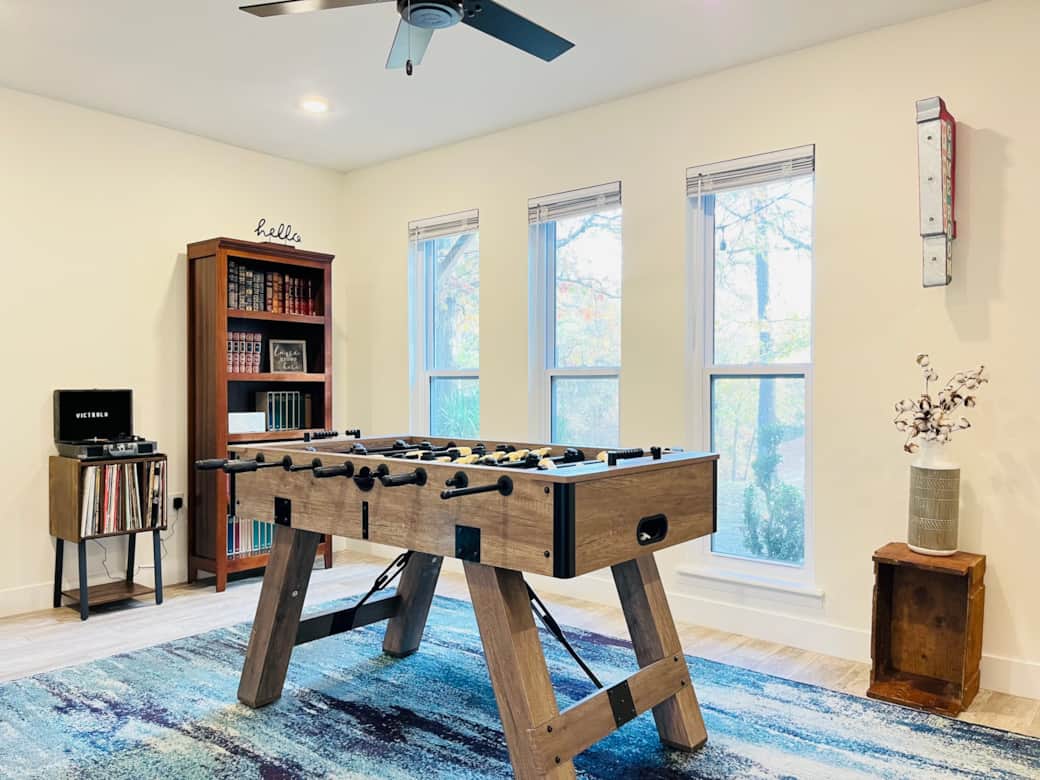 Foosball with a view