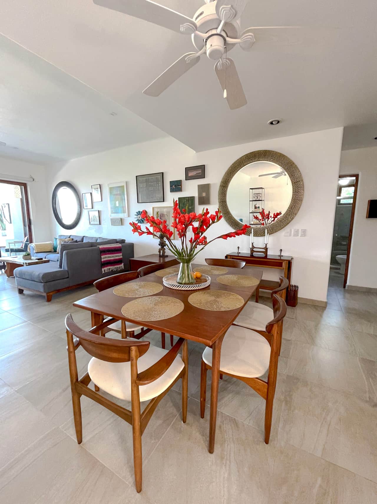 Dining and  Living Area