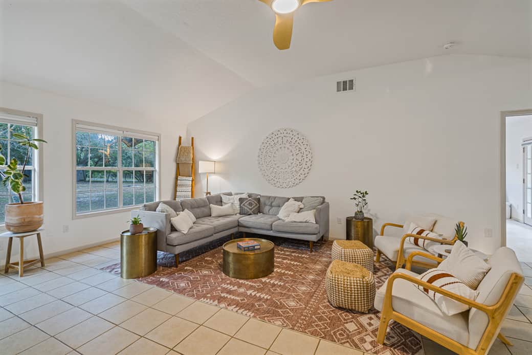 Living Room with Natural Light