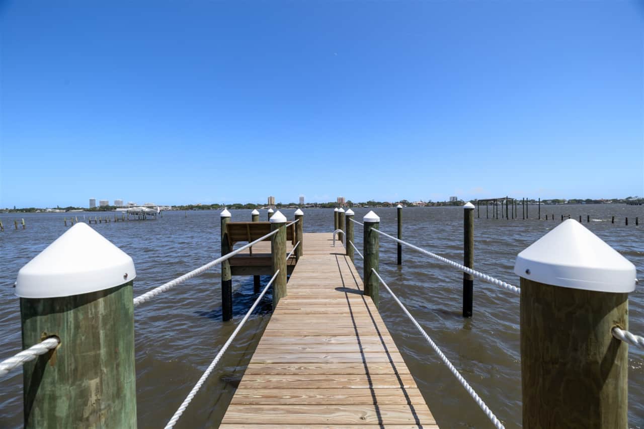 View from Dock