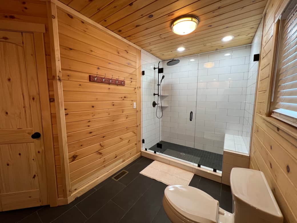 Bathroom attached to primary suite Bathroom attached to primary suite
