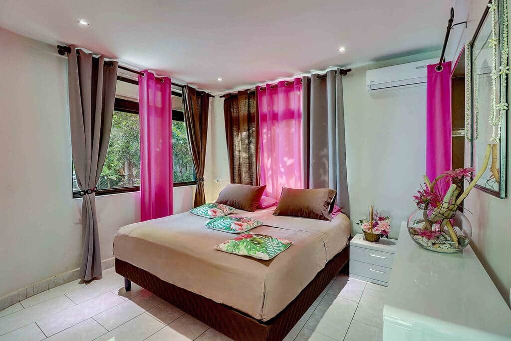 Master bedroom view on the beach