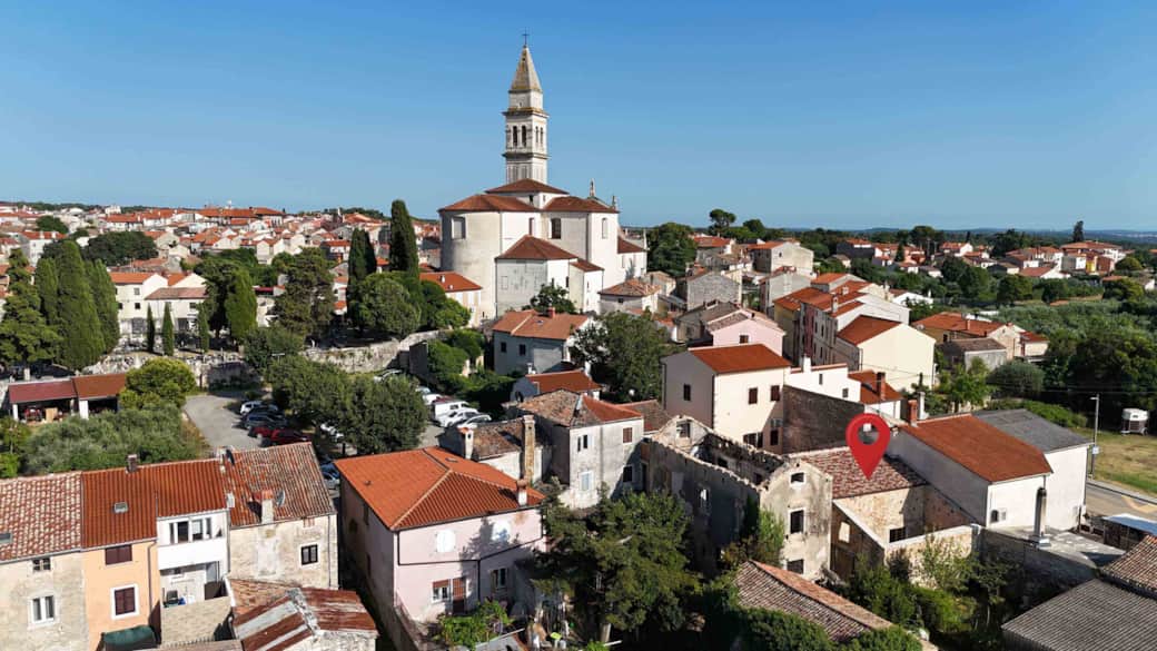 Vodnjan - panoramic view
