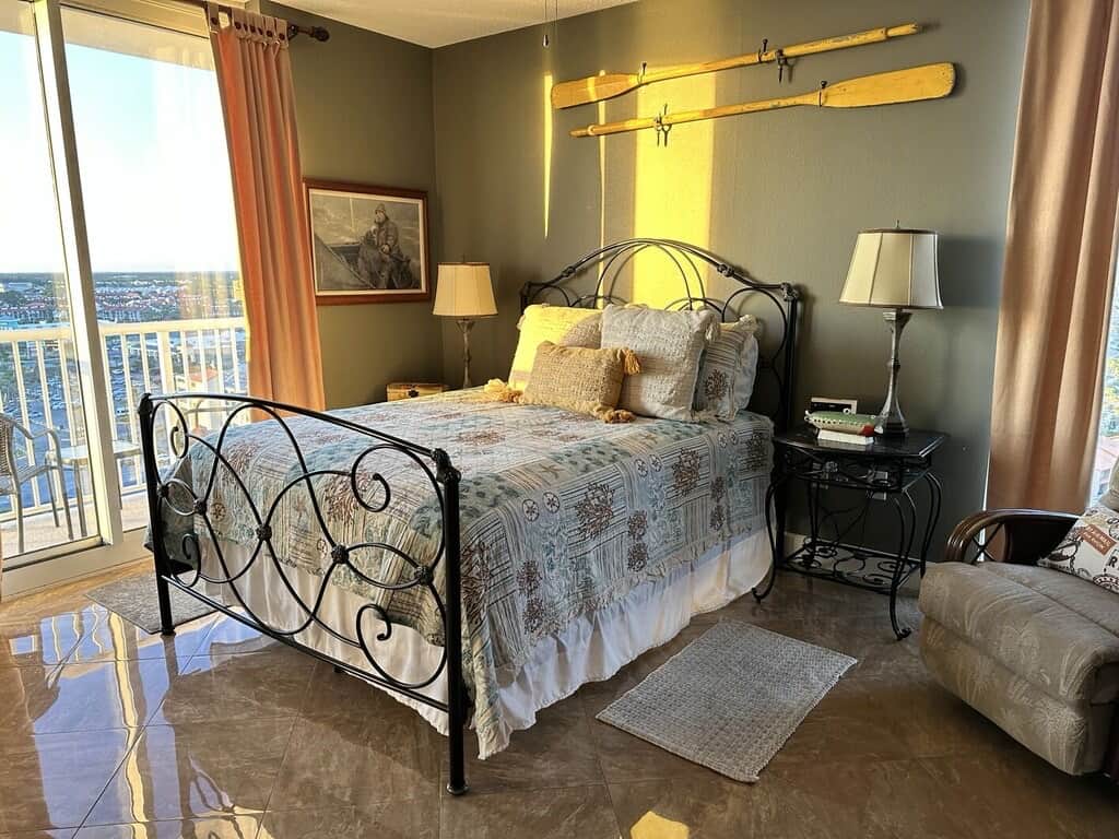 Queen Bedroom with Private Balcony