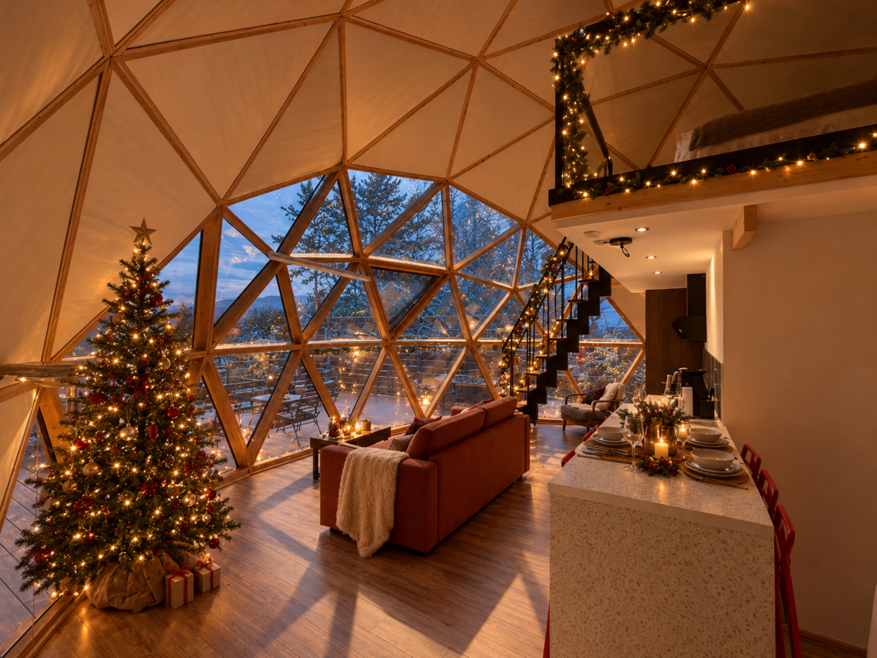 Décoration Féerie de Noël à partir du 1 décembre 