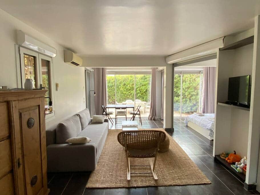 The living room