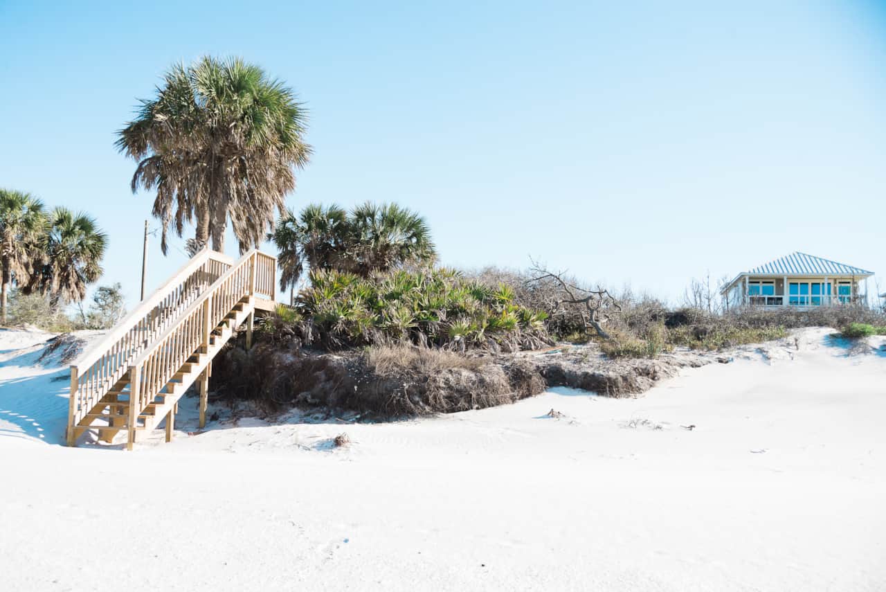 Sweet Necessity peaking over the dunes