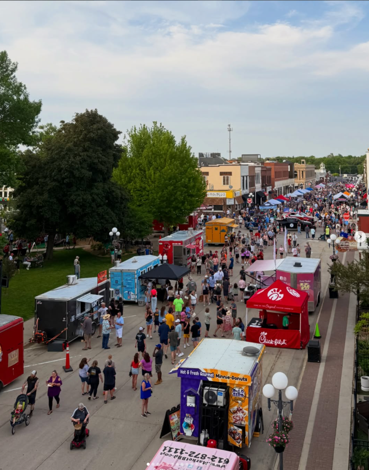 Thursdays on Main in Clear Lake, Iowa