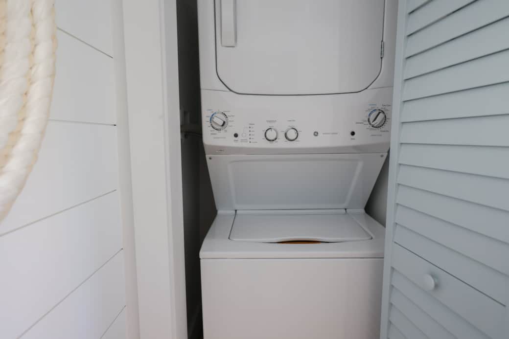 Washer/dryer in bedroom # 3 (bunk/queen room coming soon)