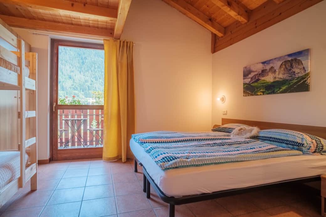 Apartment  3: Schlafzimmer  