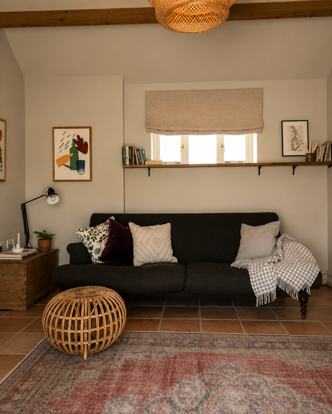 Family Cowshed - Sitting portrait