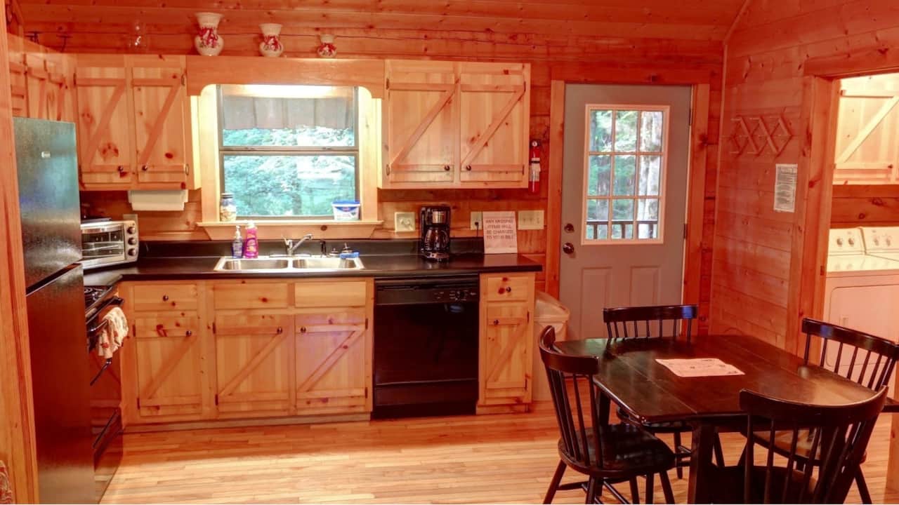 Kitchen in the Cabins