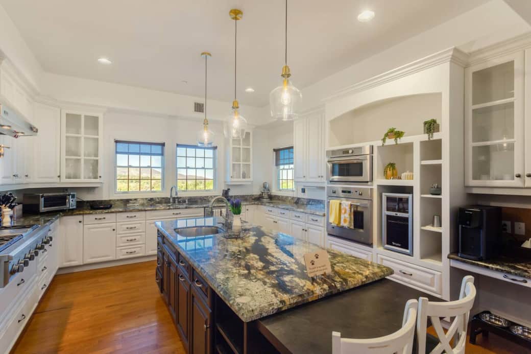 Chef's kitchen.