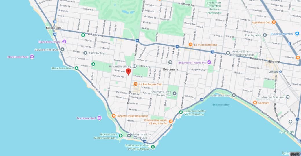 Map of the property location