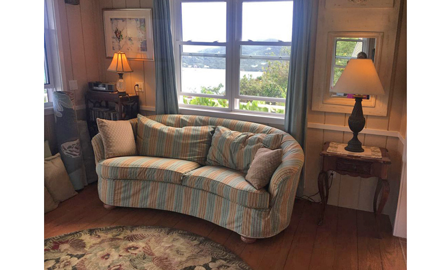 Beautiful evening sitting area