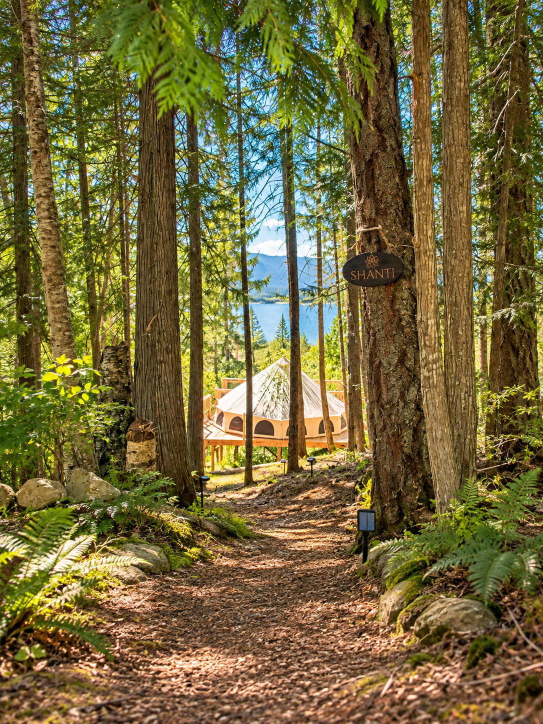 Shanti — Our Highest Lakeview Forest Retreat