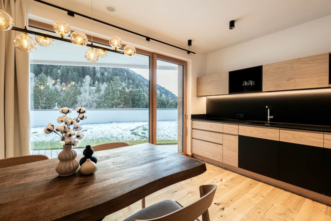 Living Room with Kitchenette