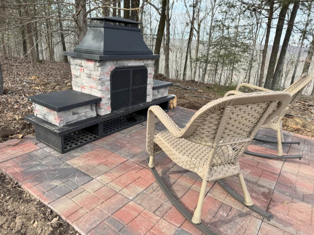 Outdoor Fireplace 2