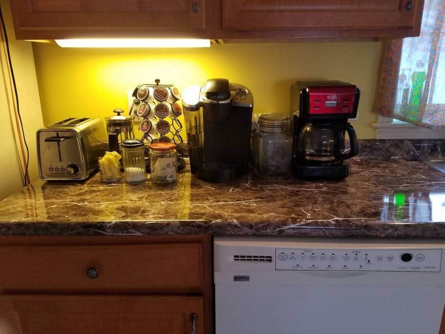 Coffee and Toast station