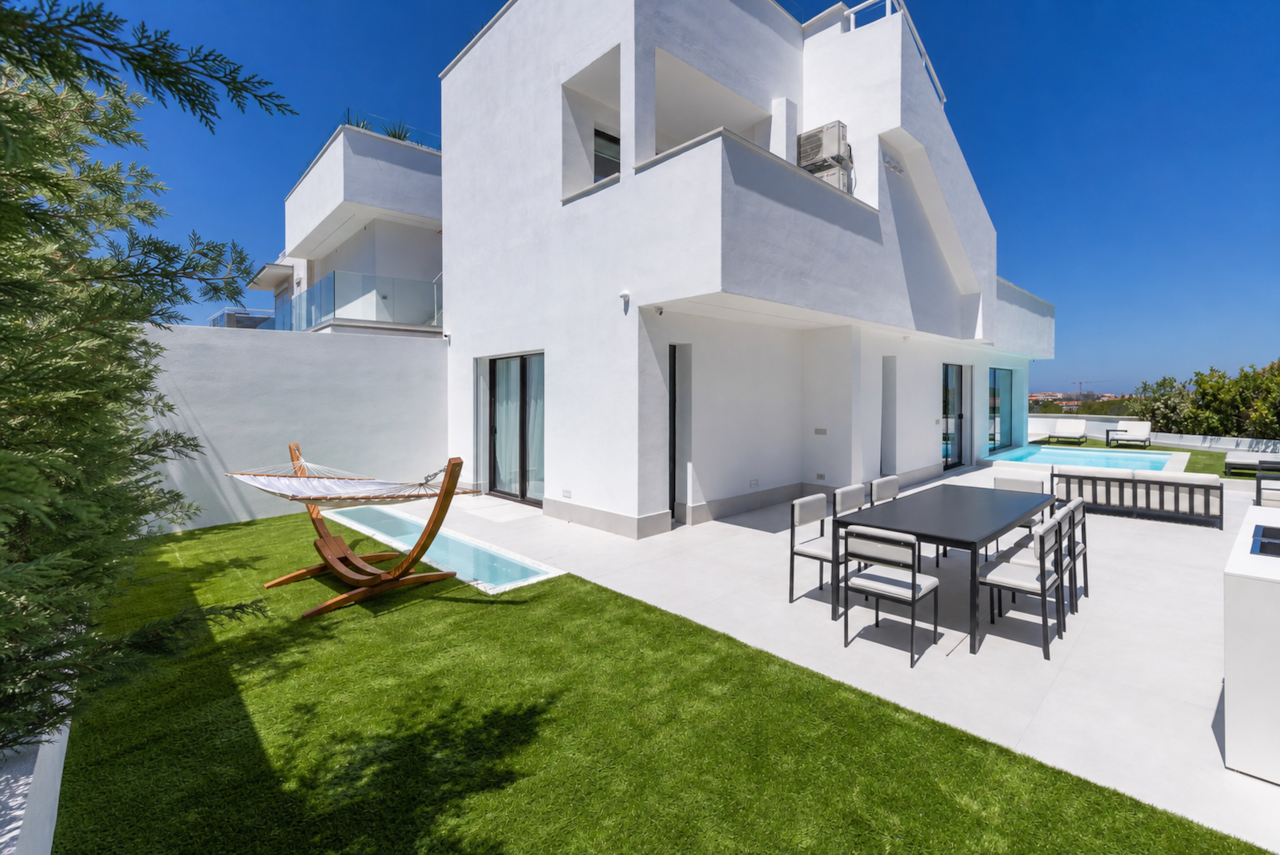 Azulis villa aramis golfo aranci pool outdoor kitchen bbq