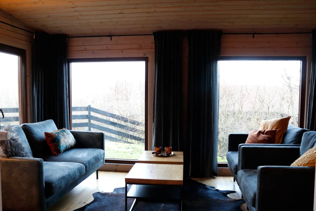 Blockhaus Sauerland Sitzgruppe