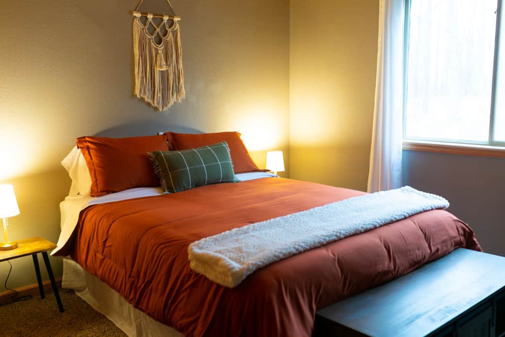 Main level Bedroom 2 with Queen Bed