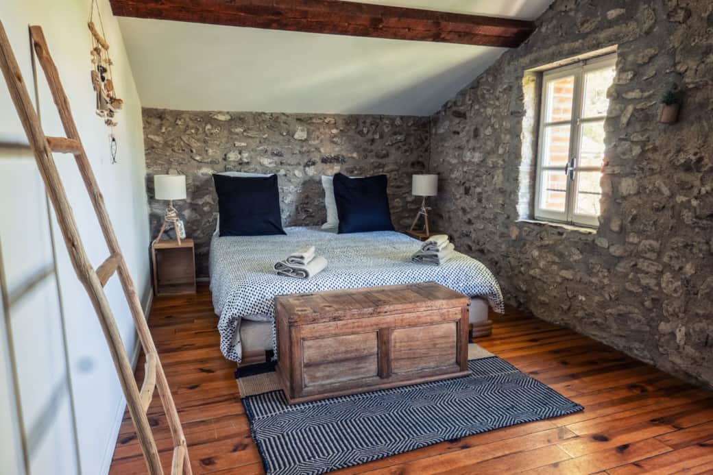 Première chambre climatisée à l'étage 