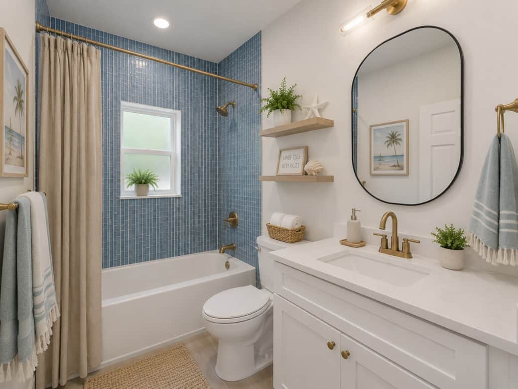 Second bathroom. Second bathroom.