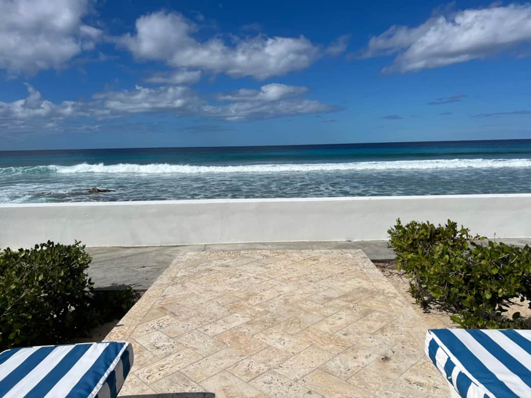 Ocean deck Half Way House Salt Cay