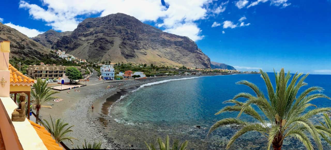 Blick von der Gomera Lounge