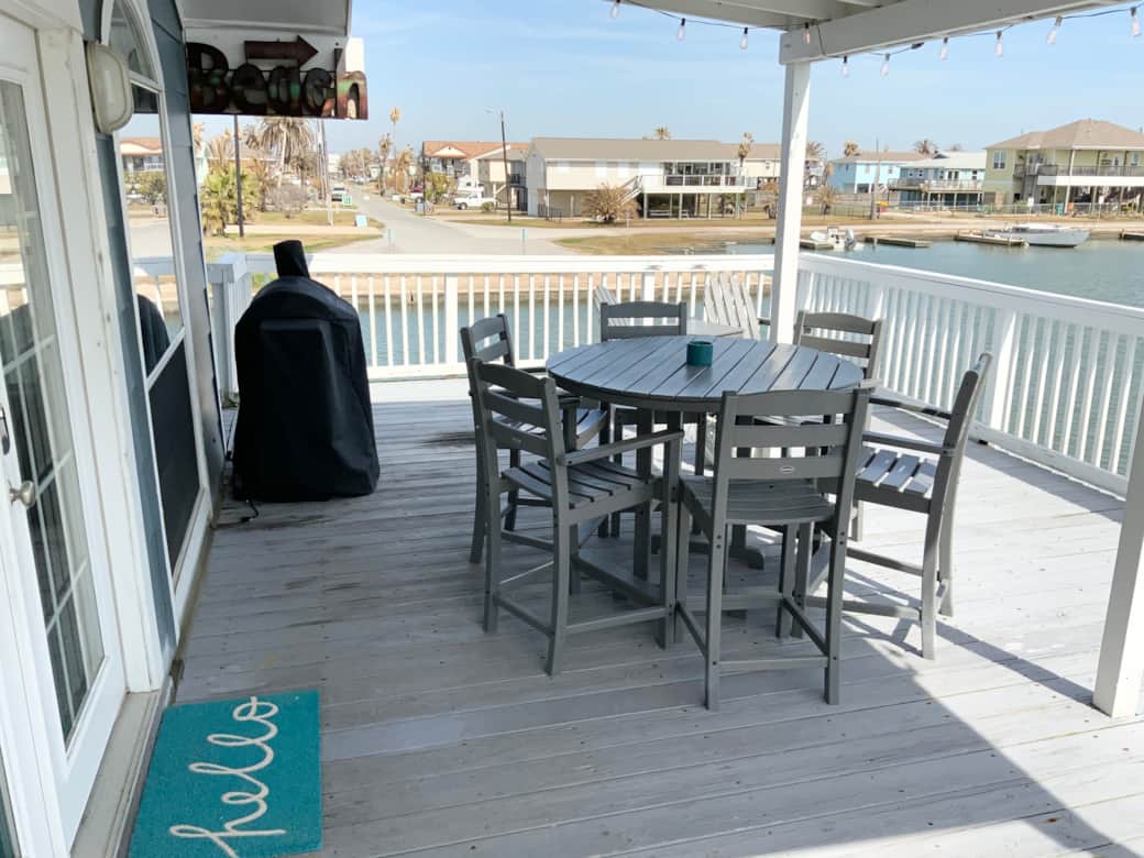 Water views all around