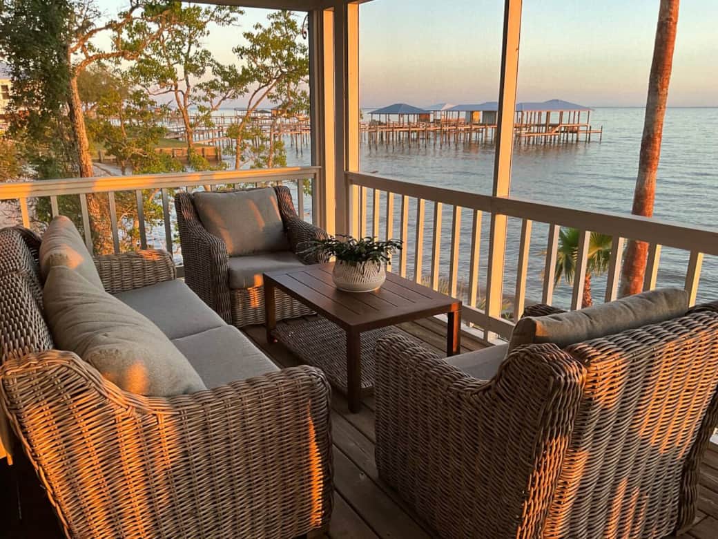 Outdoor Lounge Area