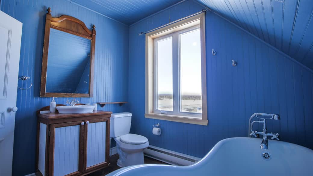 Salle de bain à l'étage