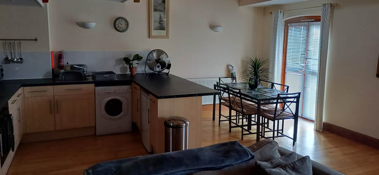 Kitchen with dining