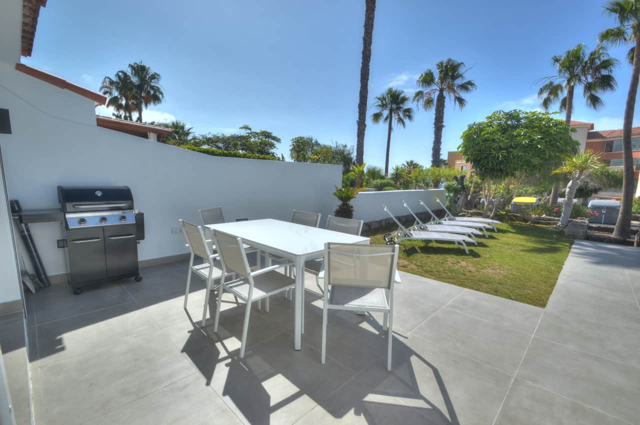 Outdoor space and garden