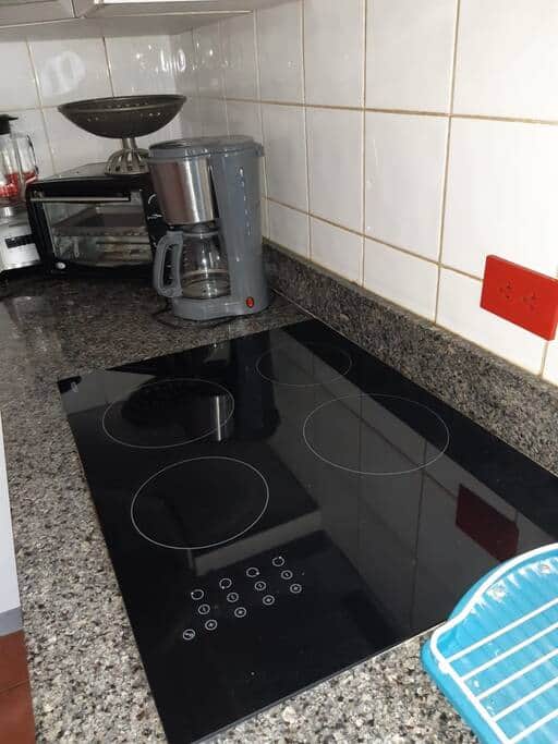 Over the counter electric stove