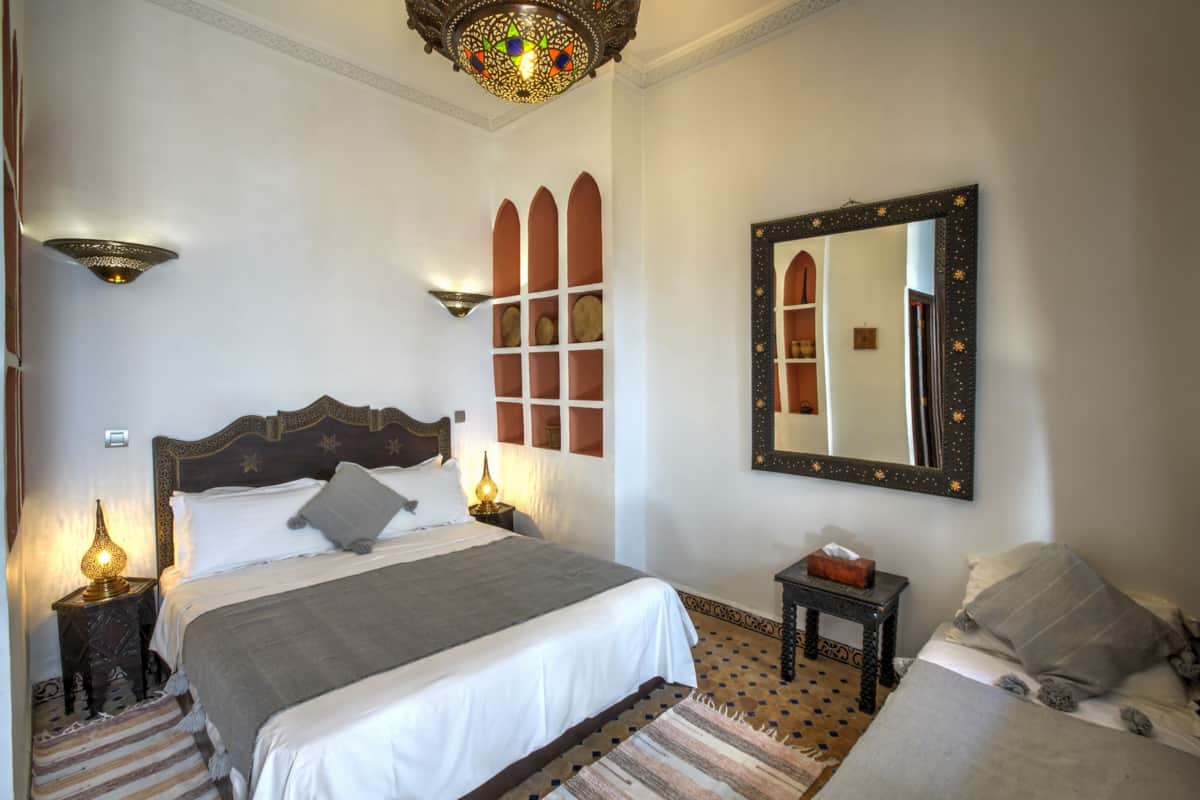 Chambre Cannelle à l'esprit bohème chic