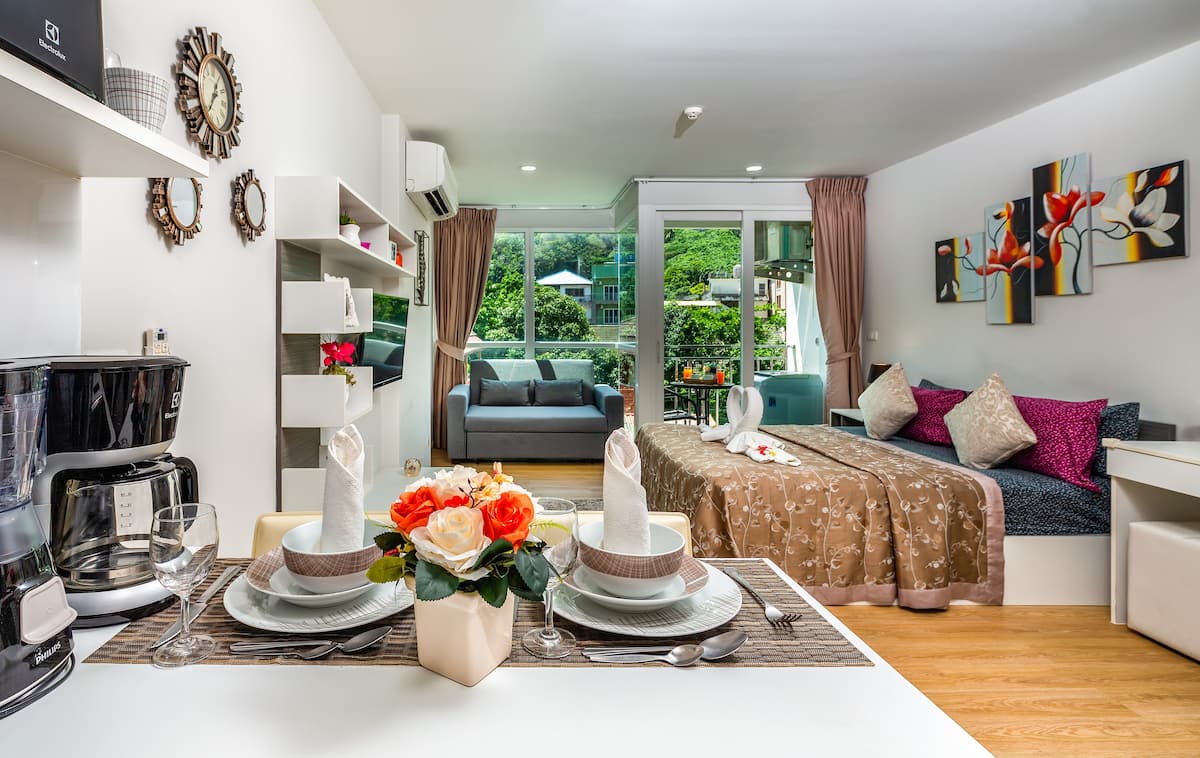 RK009 Lovely fully equipped apartment @Kata, beach-900m