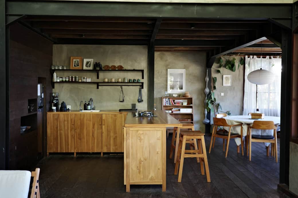 Villa Sora Kitchen and dining area