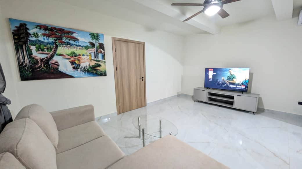 Cana Life Breeze | Los Corales Residences B3 Living Room 